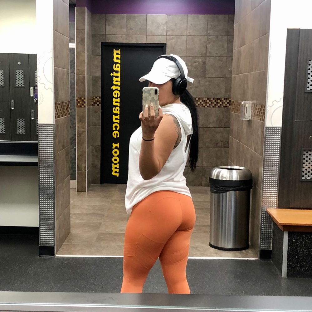 Gymshark Leggings Orange